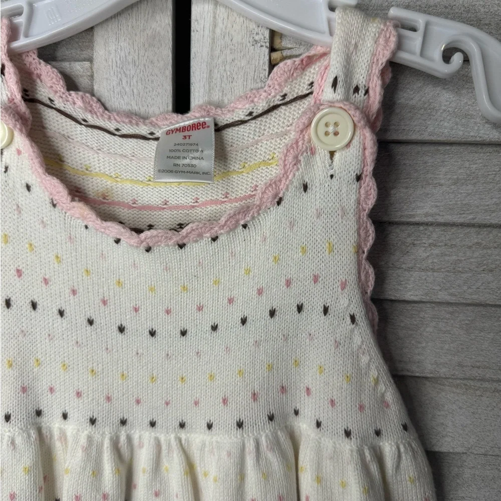 Gymboree Sweet Little Knit Sweater Dress. Size 3, Excellent Condition.